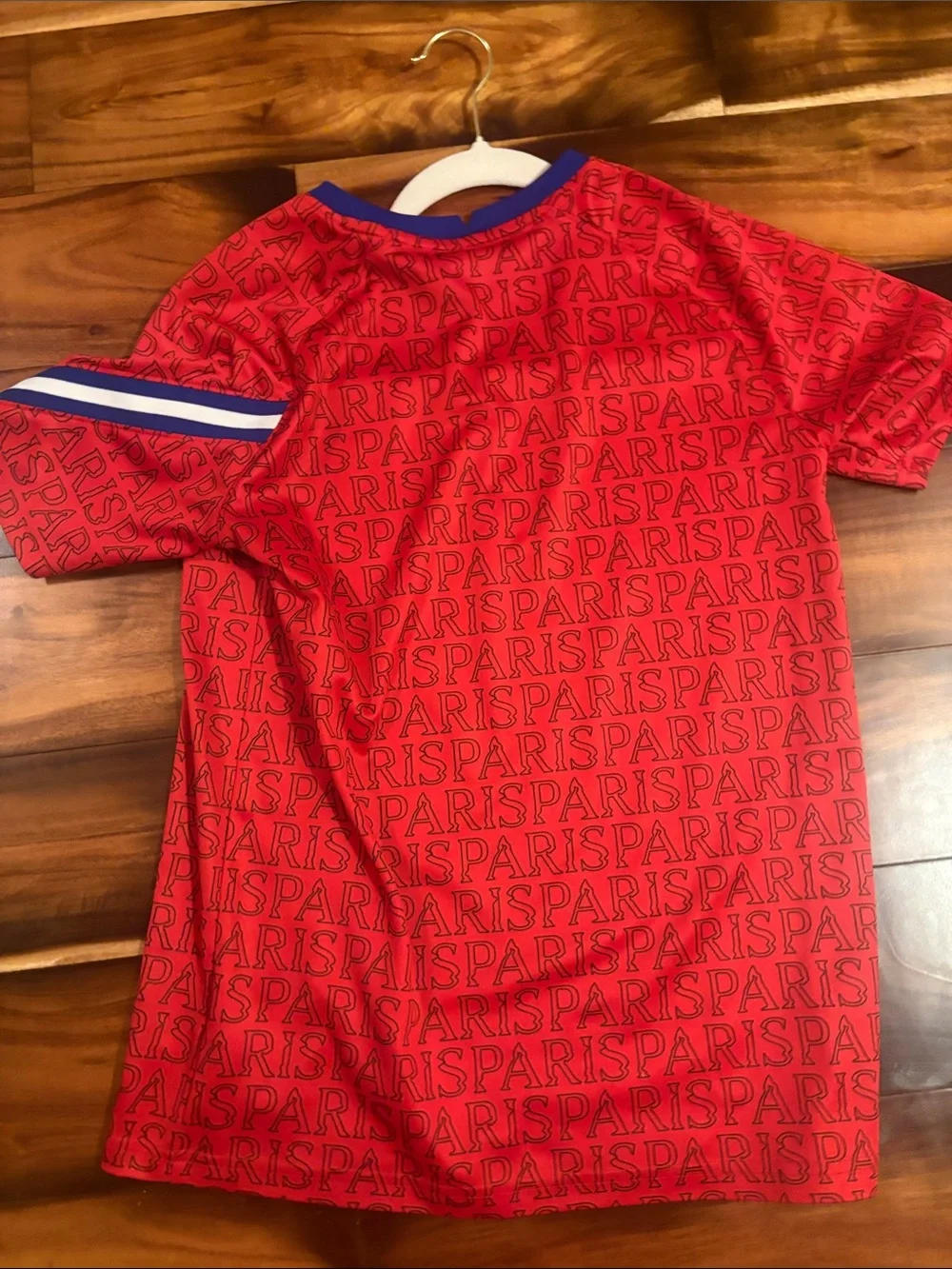Paris Saint-Germain Kids' Red Soccer Jersey by Nike